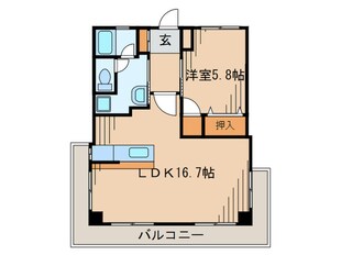 前田マンションの物件間取画像